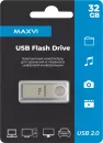 USB Flash Maxvi MK 32GB (серебристый) фото 3