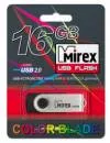 USB-флэш накопитель Mirex SWIVEL RUBBER BLACK 16GB (13600-FMURUS16) фото 2