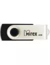 USB-флэш накопитель Mirex SWIVEL RUBBER BLACK 4GB (13600-FMURUS04) icon