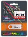 USB-флэш накопитель Mirex SWIVEL RUBBER ORANGE 128GB (13600-FMURS128) icon 2