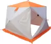 Палатка Пингвин Shelters MrFisher Лонг 290 (белый/оранжевый) icon