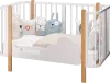 Детская кровать-трансформер MLK Оливия (белый/бук) icon 2