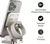 Беспроводное зарядное Momax Q2.Mag 3-in-1 UD31L2 (титановый) icon 5