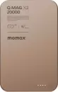 Портативное зарядное устройство Momax Q.Mag X2 Magnetic IP133 20000mAh (коричневый) icon