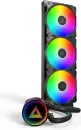 Система жидкостного охлаждения для процессора Montech LightFlow ARGB 360 (черный) фото 2