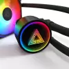 Система жидкостного охлаждения для процессора Montech LightFlow ARGB 360 (черный) фото 5