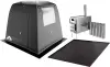 Палатка-баня MORZH 1 окно с полом и печью (черный) icon