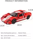 Конструктор Mould King Creative Idea 10001 Ford GT Красный Фантом icon 3