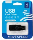 USB-флэш накопитель Move Speed М4 4Gb Black M4-4G фото 5
