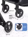 Детская прогулочная коляска MOWbaby Атом MB200 (grey) icon 11