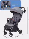 Детская прогулочная коляска MOWbaby Атом MB200 (grey) icon 2