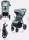 Детская прогулочная коляска MOWbaby Nimbus Air MB104 (мятный) icon 8