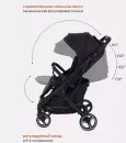 Детская прогулочная коляска MOWbaby Smart / MB101 (black) фото 4