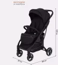 Детская прогулочная коляска MOWbaby Smart / MB101 (black) фото 7