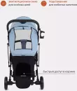 Детская прогулочная коляска MOWbaby Smart / MB101 (blue) фото 6