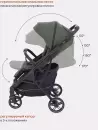 Детская прогулочная коляска MOWbaby Smart / MB101 (Olive) icon 7