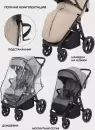 Прогулочная коляска MOWbaby Trail 2025 MB090 (бежевый) фото 5