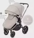 Детская универсальная коляска MOWbaby Zoom PU 2 в 1 / RA086 (Milky) icon 3