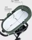 Детская универсальная коляска MOWbaby Zoom Pu 3 в 1 / RA087 (Olive) icon 11