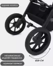 Универсальная коляска MOWbaby Zoom PU RA087 3 в 1 (silver grey) icon 8