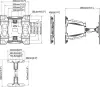 Кронштейн для телевизора Multibrackets M VESA Flexarm Full Motion Single icon 2