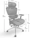 Офисное кресло MYROO Office T803-BB Bliss (Black/Black) icon 9