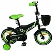 Детский велосипед Nameless Cross 14 (черно-зеленый) icon