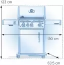 Гриль Napoleon Rogue PRO 425 SIB RP425SIBPSS-2 фото 4