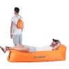 Надувной матрас для плавания Naturehike 20FCD Double Portable Air Sofa With Pillow NH20FCD06 (оранжевый) фото 2