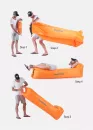 Надувной матрас для плавания Naturehike 20FCD Double Portable Air Sofa With Pillow NH20FCD06 (оранжевый) фото 3