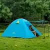 Треккинговая палатка Naturehike 210T65D NH18Z033-P Light Blue 6927595729632 фото 5
