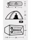 Палатка Naturehike Cloud UP Ultralight 2 NH17T001-T (20D, зеленый) icon 6