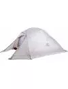 Треккинговая палатка Naturehike Cloud UP Ultralight 3 NH18T030-T (20D, снежная юбка, серый) icon