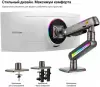 Кронштейн для монитора NB F6 (темно-серый) фото 3