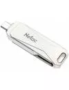 USB Flash Netac 64GB USB 3.0+MicroUSB FlashDrive Netac U381 фото 4
