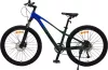 Велосипед Nialanti Fusion 1.0 MD 26 2024 14 (зеленый/синий) фото 2