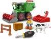 Игрушка-конструктор Nikko Farm Комбайн и аксессуары / 40082 icon