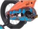 Детский велосипед Novatrack Blast 14 (оранжевый/синий, 2019) фото 4