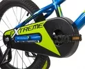 Детский велосипед Novatrack Extreme 18 (синий/салатовый, 2020) фото 4