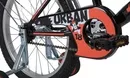 Детский велосипед Novatrack Urban 18 183URBAN.BK20 (черный/красный, 2020) фото 7