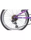 Детский велосипед Novatrack Alice 20 2021 (фиолетовый) фото 5