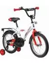 Велосипед детский Novatrack Astra 16 2020 (белый/красный) фото 2