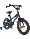 Детский велосипед Novatrack Dodger 14 2022 145ADODGER.BK22 (черный) фото 2