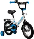 Детский велосипед NOVATRACK Forest 12 2021 121FOREST.WT21 (белый/синий) фото 2