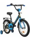 Детский велосипед Novatrack Forest 16 2021 161FOREST.BK21 (черный/синий) фото 2