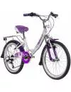 Велосипед детский NOVATRACK Girlish Line 20 20AH6V.GIRLISH.WT9 фото 2