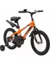 Велосипед детский Novatrack Juster 16 2020 (оранжевый/черный) фото 2