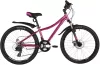 Велосипед NOVATRACK Katrina 24 р.10 2020 (розовый металлик) фото