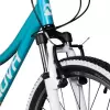 Велосипед NOVATRACK Katrina 7.V 24 р.10 2025 24AHV.KATRINA.10GBL5 (салатовый/голубой) фото 4