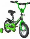 Велосипед детский Novatrack Strike 12 (2020) 123STRIKE.BKG20 black/green фото 2